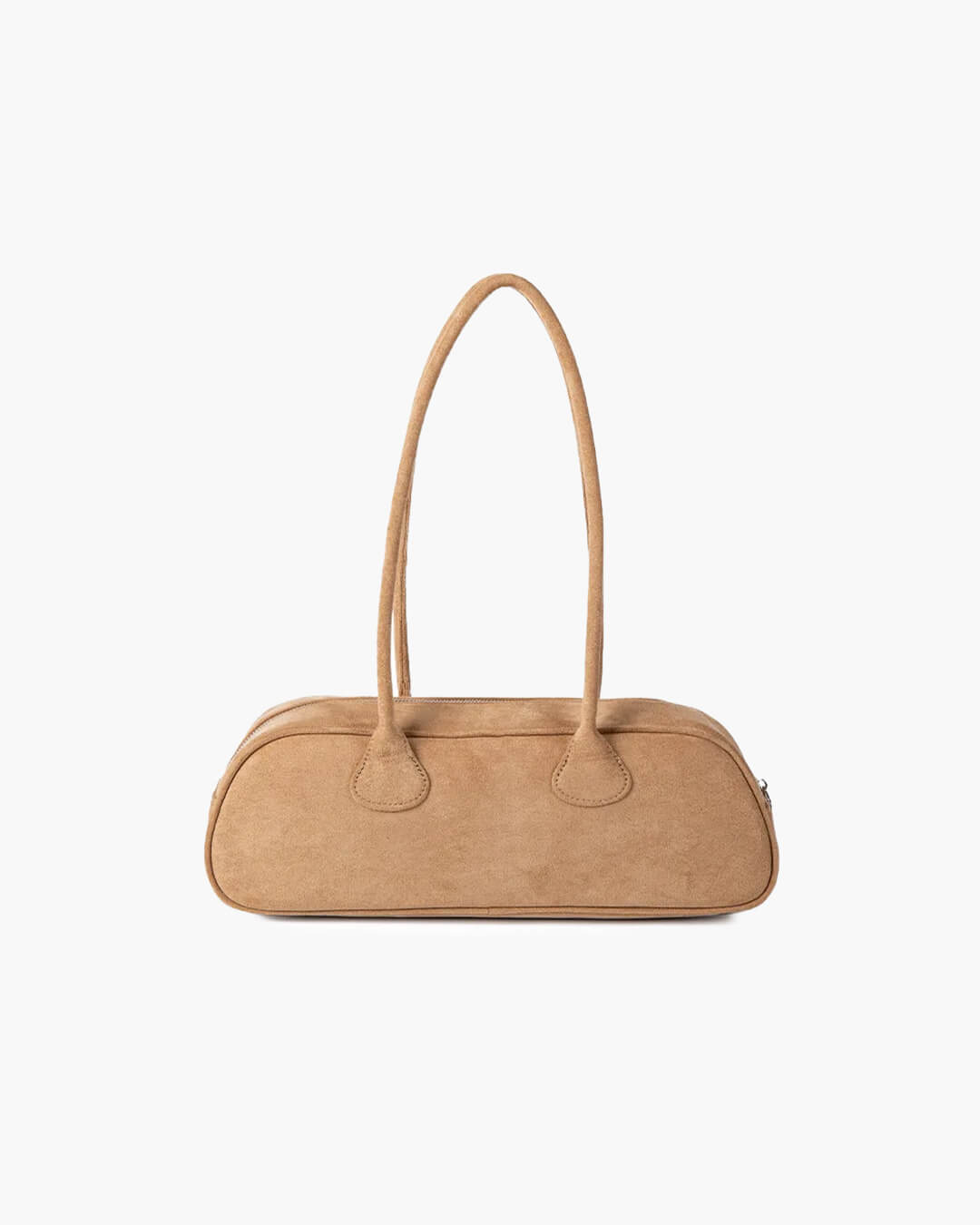 black velvet look handbag