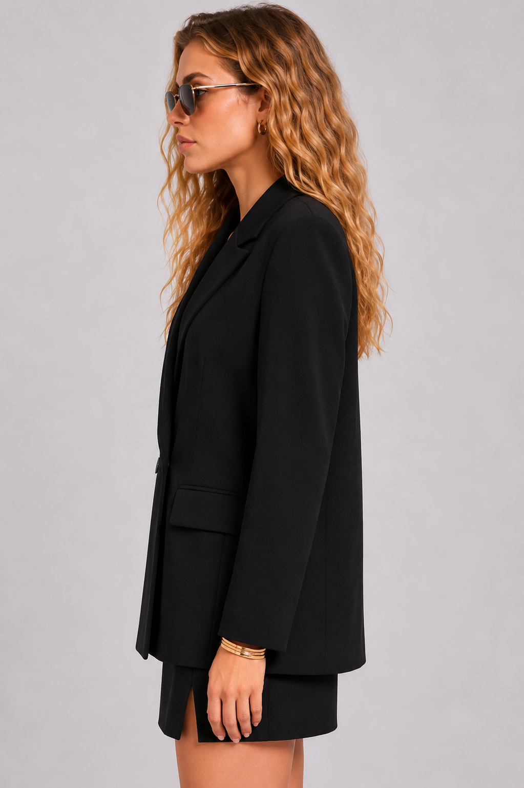 fitted women blazer jacket
