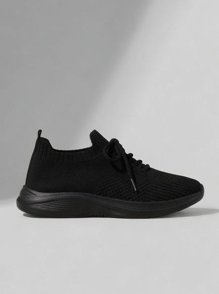 knitted look casual shoes