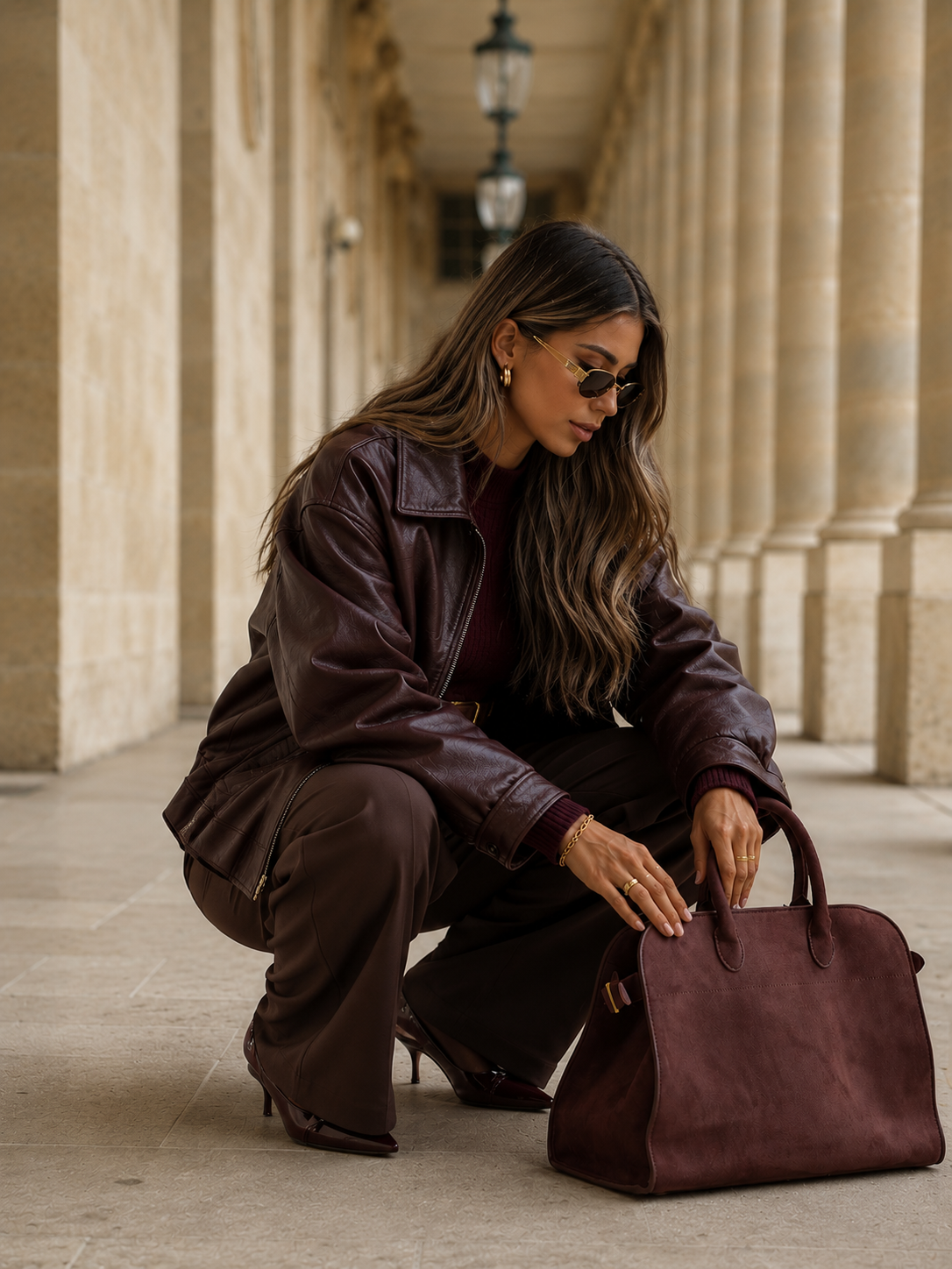 structured women tote bag