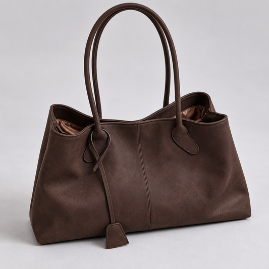 women khaki vegan suede shoulder bag
