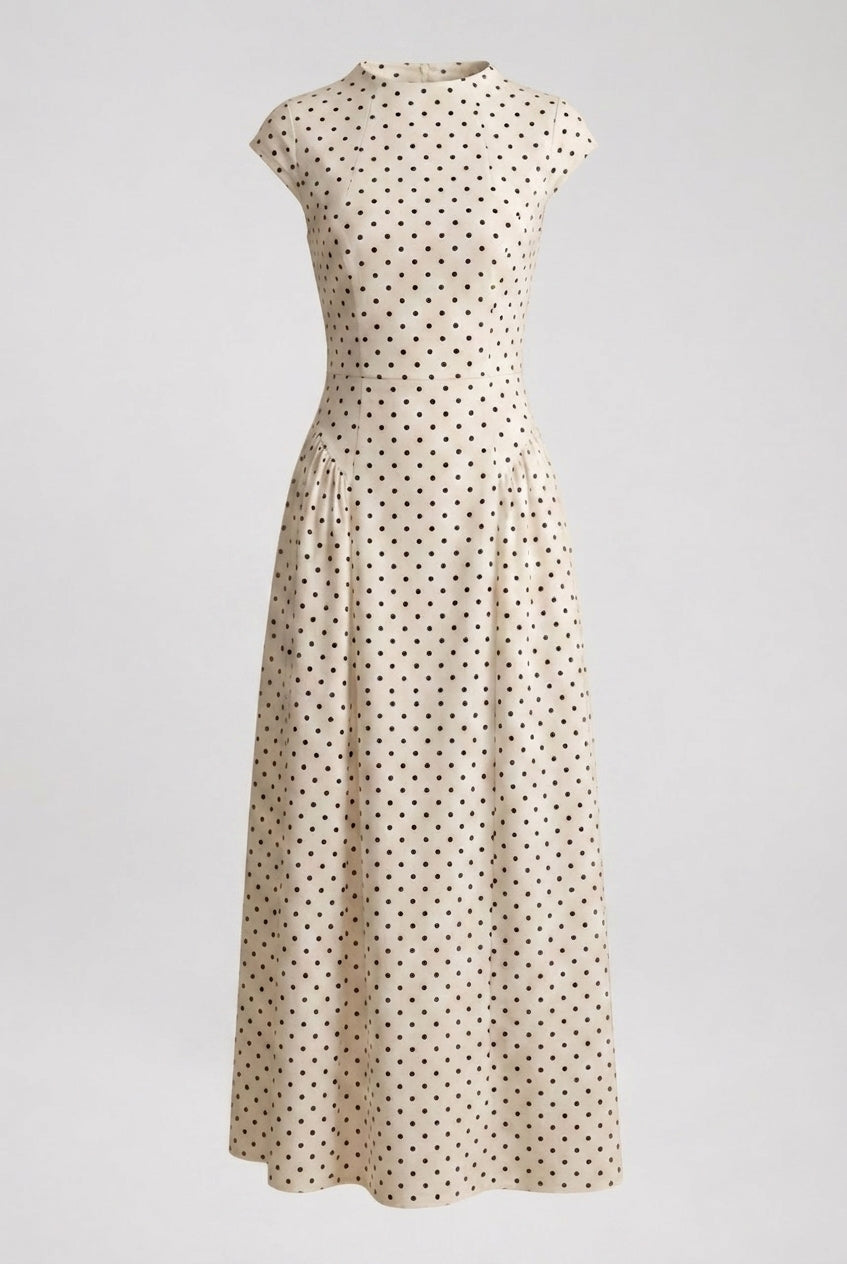 women patterned occasion dress