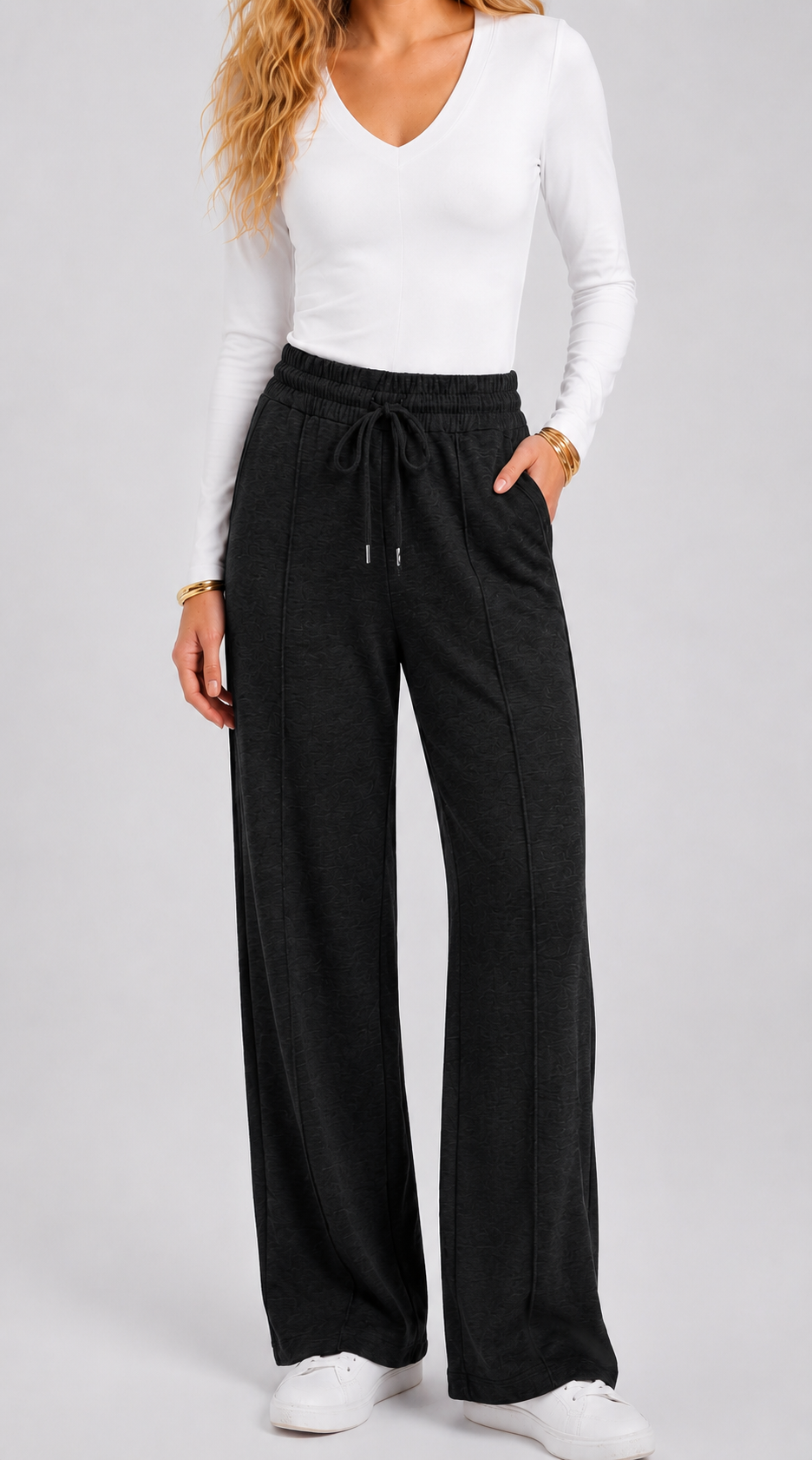 women polyester jogger pants