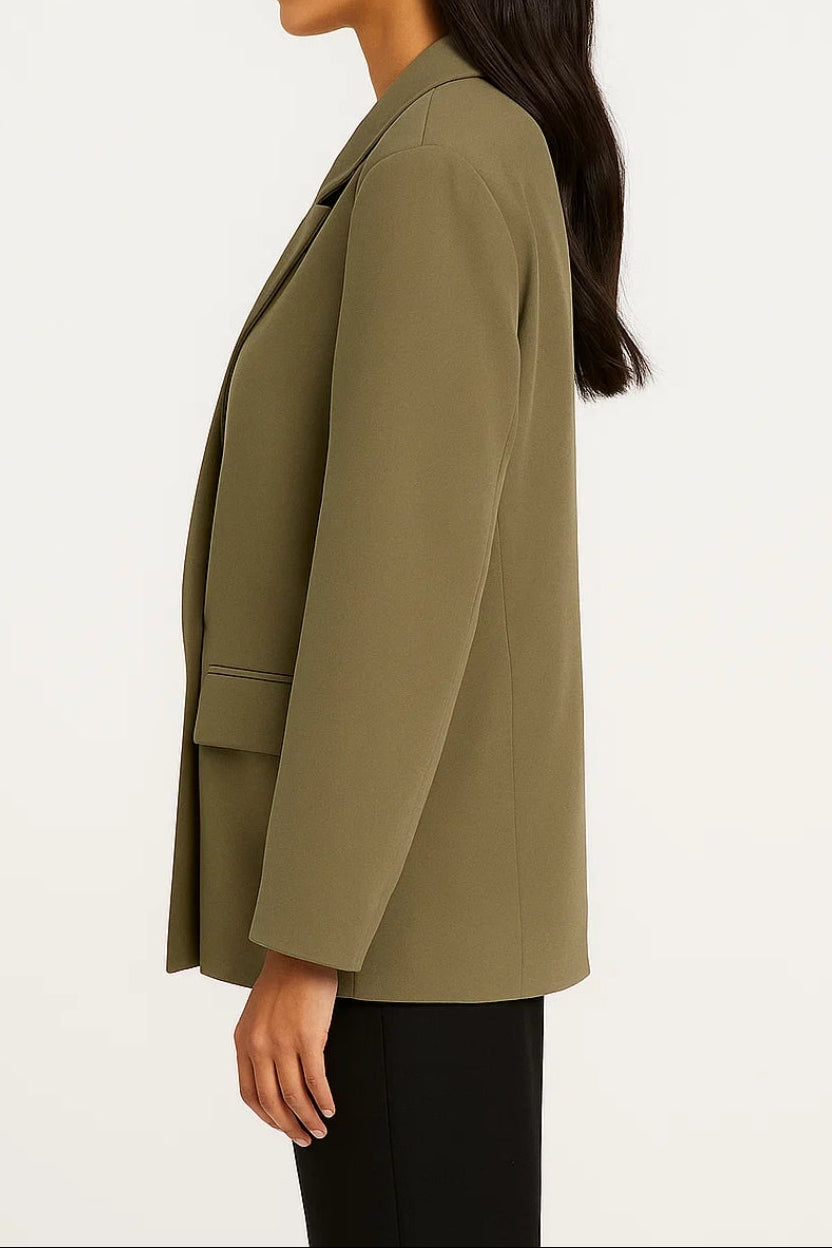 women structured blazer jacket