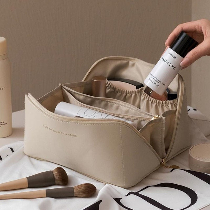 zip around cosmetic bag